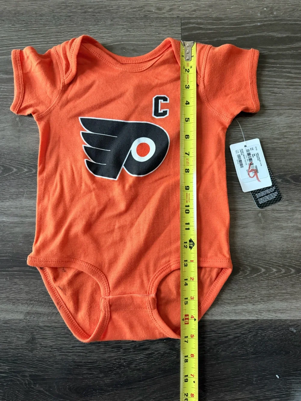 NWT Mitchell& Ness INFANT Philadelphia Flyers NHL LINDROS Size 6/9 Months